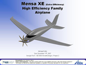 Mensa XE 4 Seat Aircraft