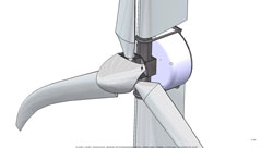 Small Wind Turbine with Swept Blade and PMG