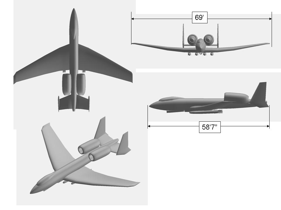 Different Airplane Wing Design